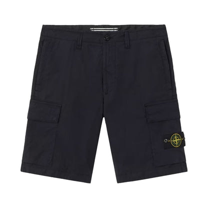 [Stone Island] Cotton Tela "Paracadute" Cargo Shorts