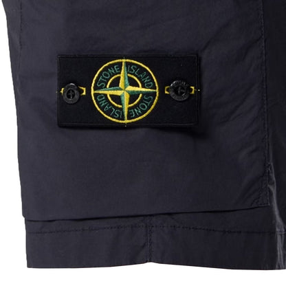 [Stone Island] Cotton Tela "Paracadute" Cargo Shorts