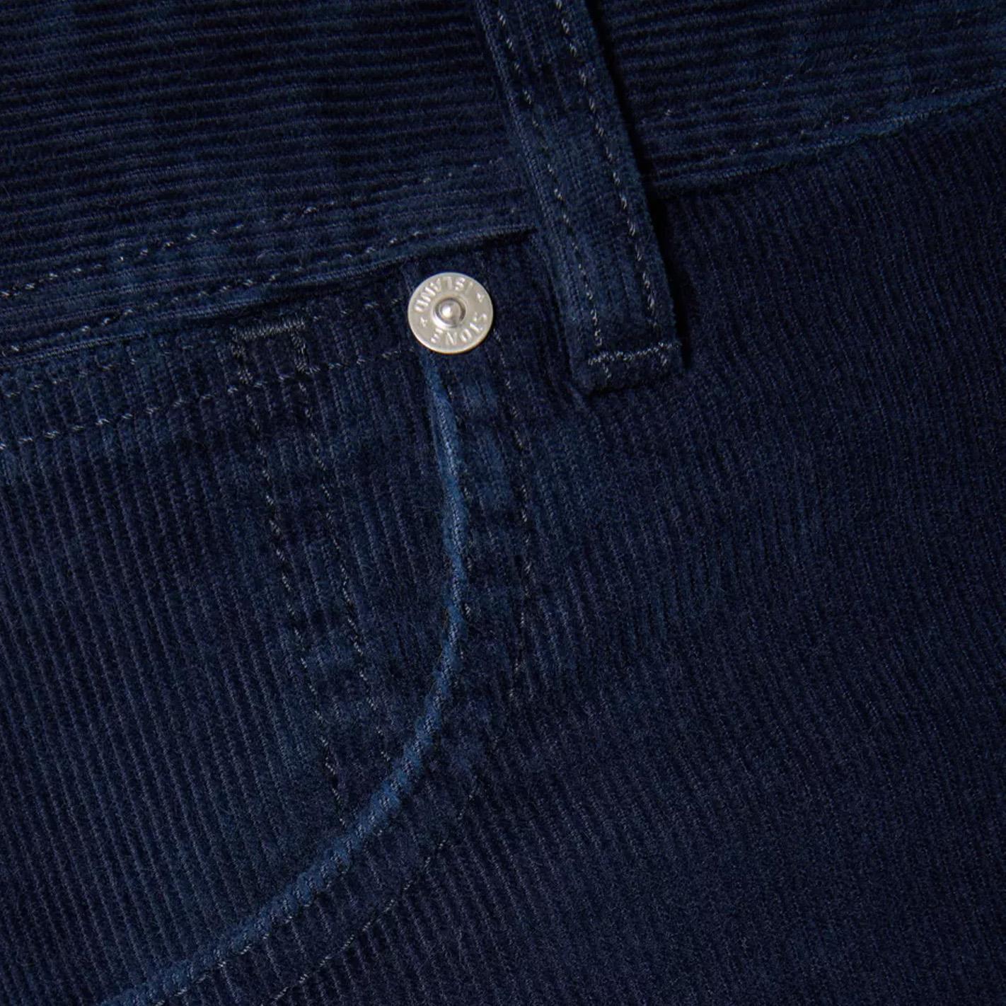 [Stone Island] Denim Research Micro Corduroy-Rinsed Straight Leg