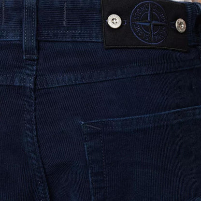 [Stone Island] Denim Research Micro Corduroy-Rinsed Straight Leg