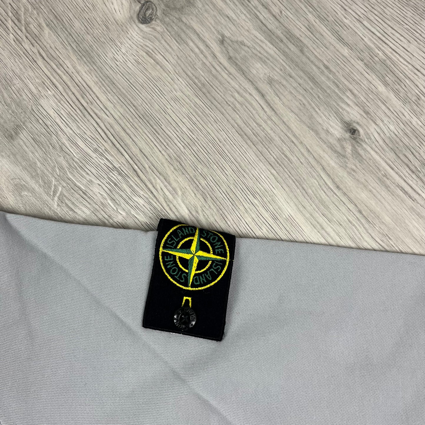 Stone Island Dyed Hoodie - Pearl Grey