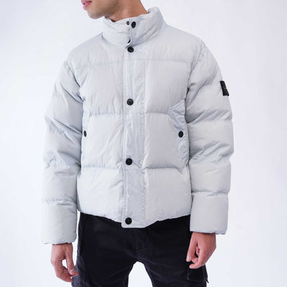 [Stone Island] Garment Dyed Crinkle Reps Ny, Recycled Nylon Bomber