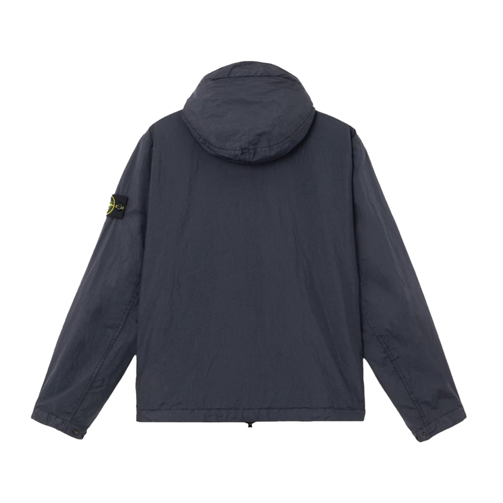 [Stone Island] Garment Dyed Crinkle Reps Ny Recycled Nylon Hooded Jacket