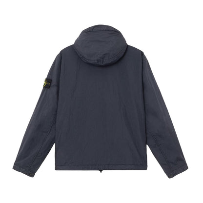 [Stone Island] Garment Dyed Crinkle Reps Ny Recycled Nylon Hooded Jacket