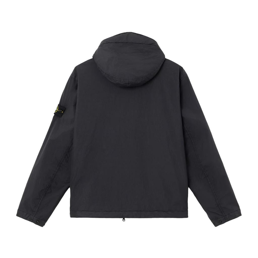 [Stone Island] Garment Dyed Crinkle Reps Ny Recycled Nylon Hooded Jacket