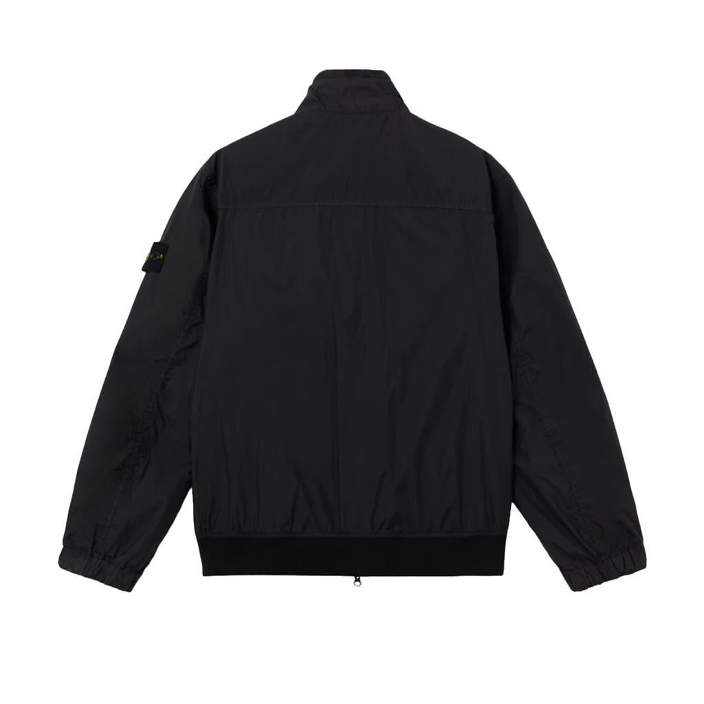 [Stone Island] Garment Dyed Crinkle Reps Ny Recycled Nylon Stand Collar Jacket