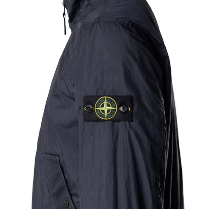 [Stone Island] Garment Dyed Crinkle Reps Ny Recycled Nylon Stand Collar Jacket