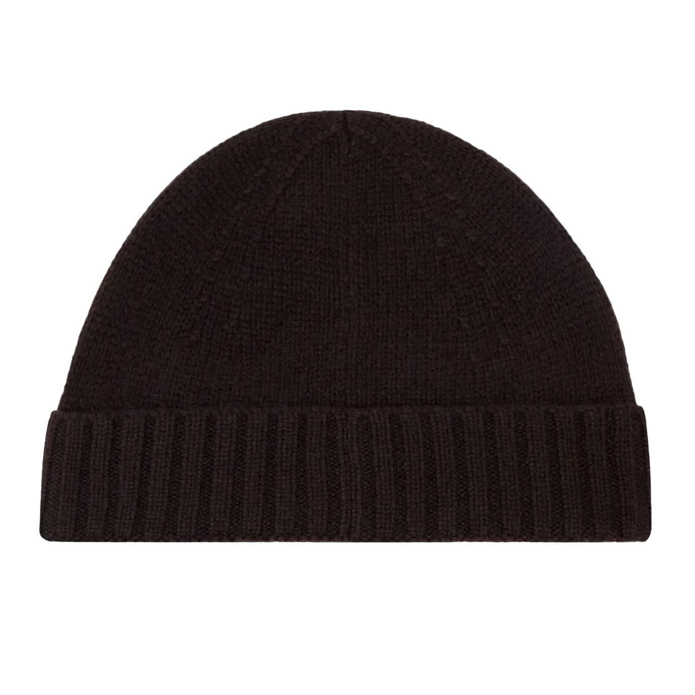 [Stone Island] Ghost Cashmere Beanie in Black