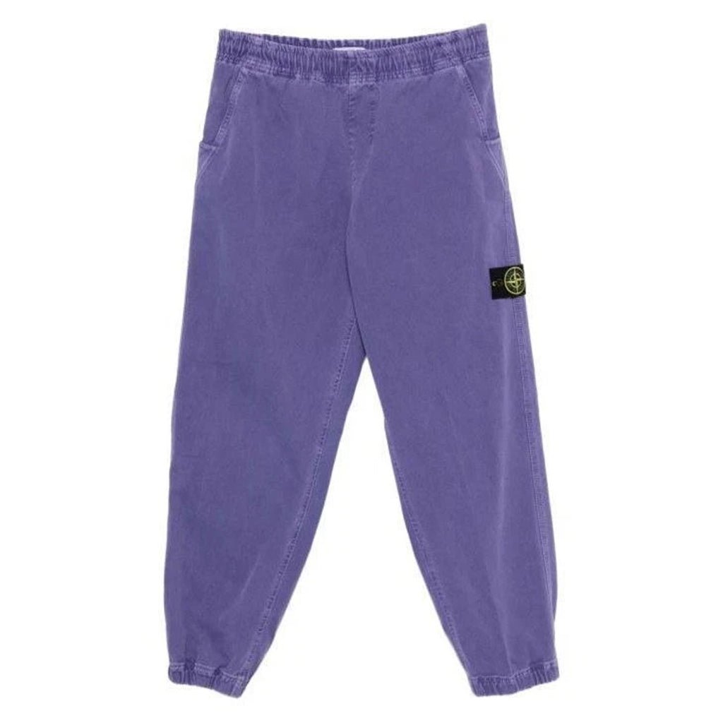 Stone Island Heavy Cotton Twill Cuffed Trousers