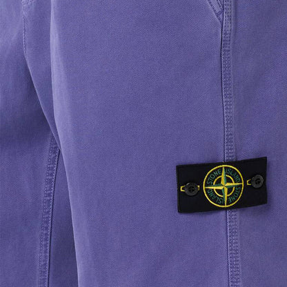 Stone Island Heavy Cotton Twill Cuffed Trousers