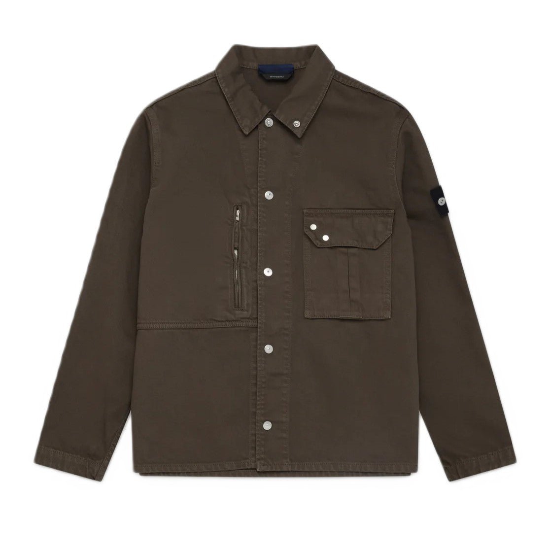 Stone Island Light Bull Denim-TC Overshirt