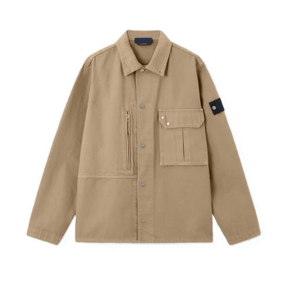 Stone Island Light Bull Denim-TC Overshirt