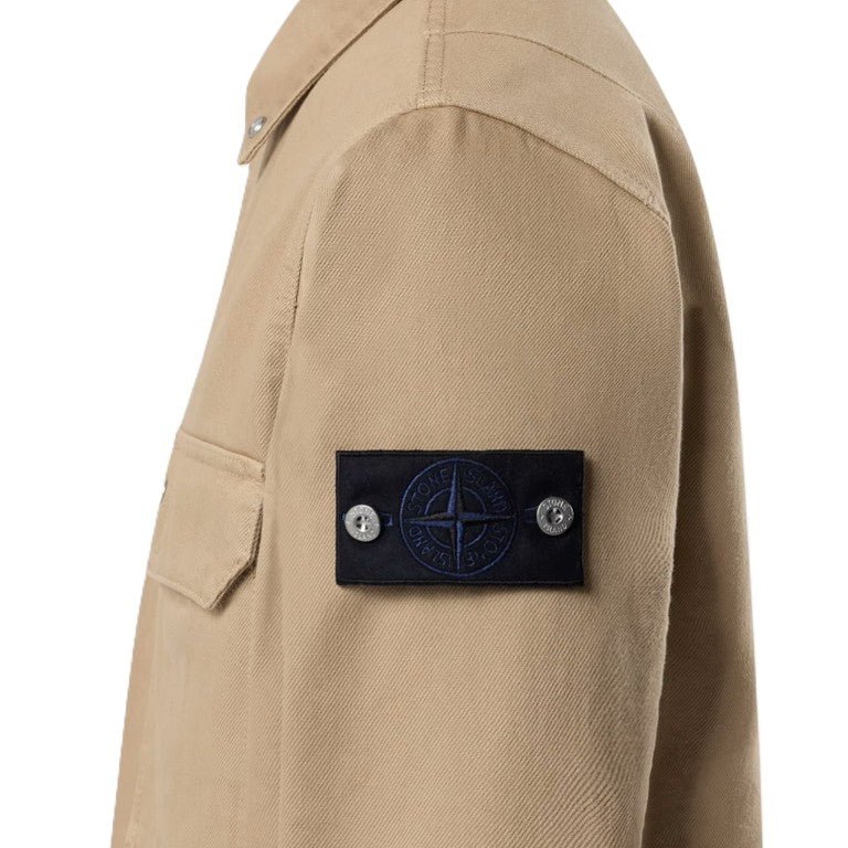 Stone Island Light Bull Denim-TC Overshirt