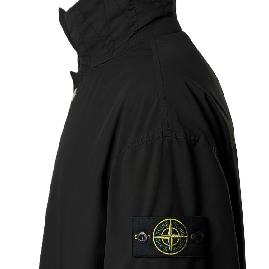 [Stone Island] Light Compact Touch Poly-TC Coach Jacket in Black
