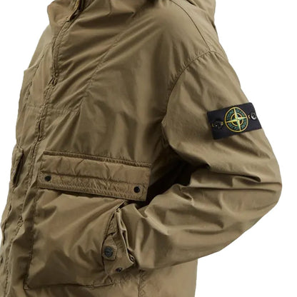 [Stone Island] Light Compact Touch Poly-TC Hooded Jacket