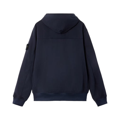 [Stone Island] Light Soft Shell-R E.Dye® Technology Hooded Jacket