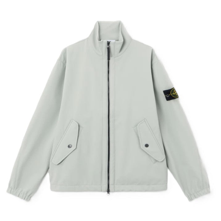 [Stone Island] Light Soft Shell-R E.Dye® Technology In Recycled Polyester Jacket
