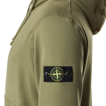 [Stone Island] Malfile Fleece "Old" Effect Hooded Sweatshirt
