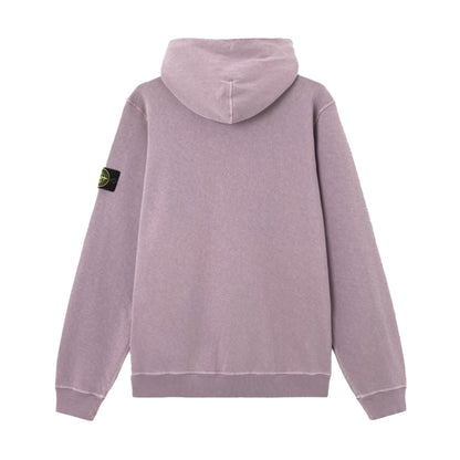 [Stone Island] Malfile Fleece "Old" Effect Hooded Sweatshirt