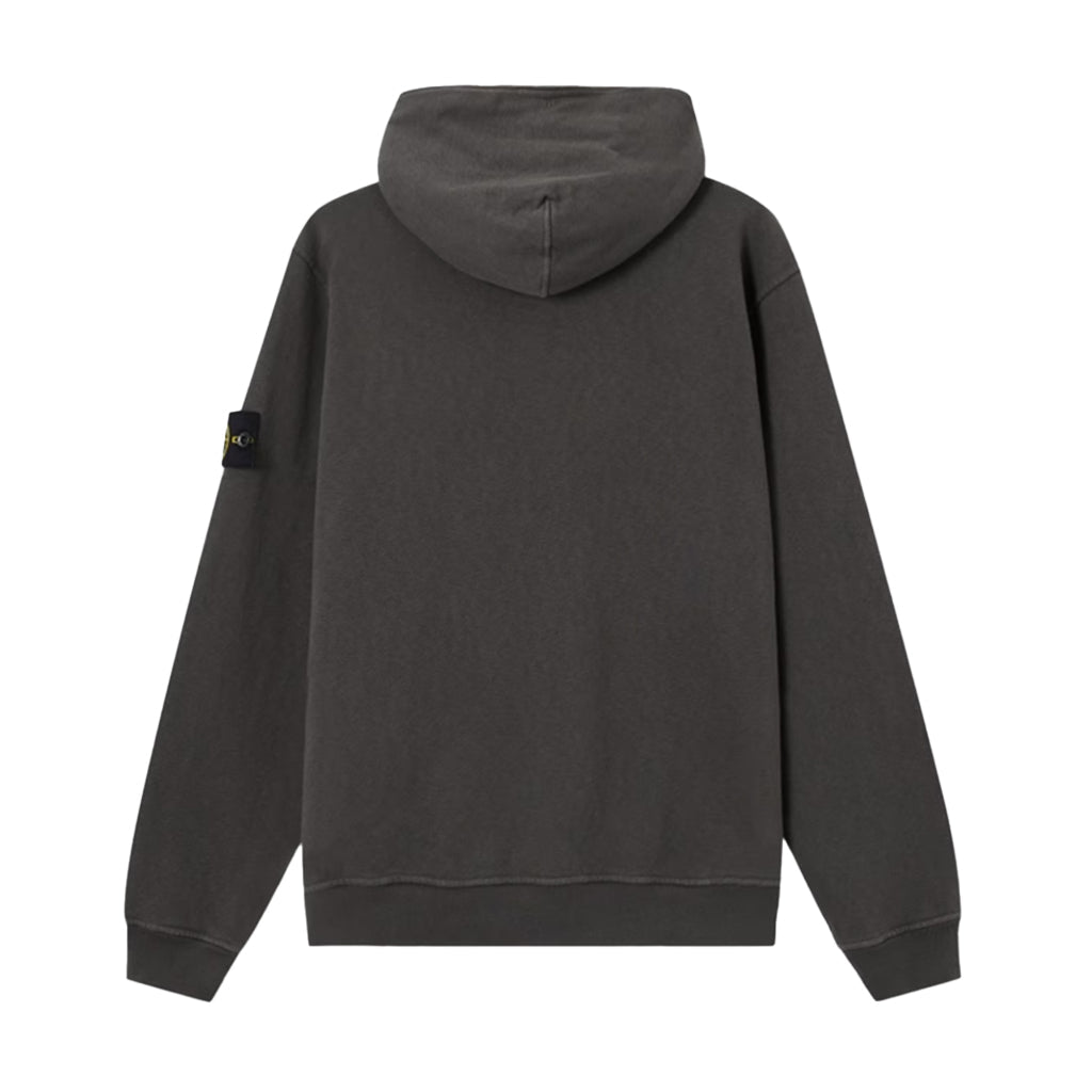 [Stone Island] Malfile Fleece "Old" Effect Hooded Sweatshirt