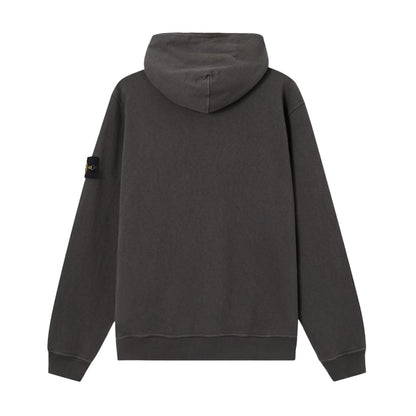 [Stone Island] Malfile Fleece "Old" Effect Hooded Sweatshirt