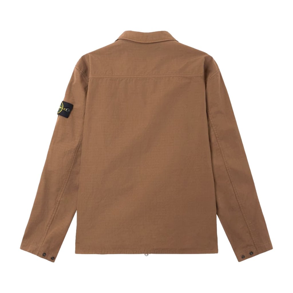 [Stone Island] Mercerised Cotton Ripstop Overshirt