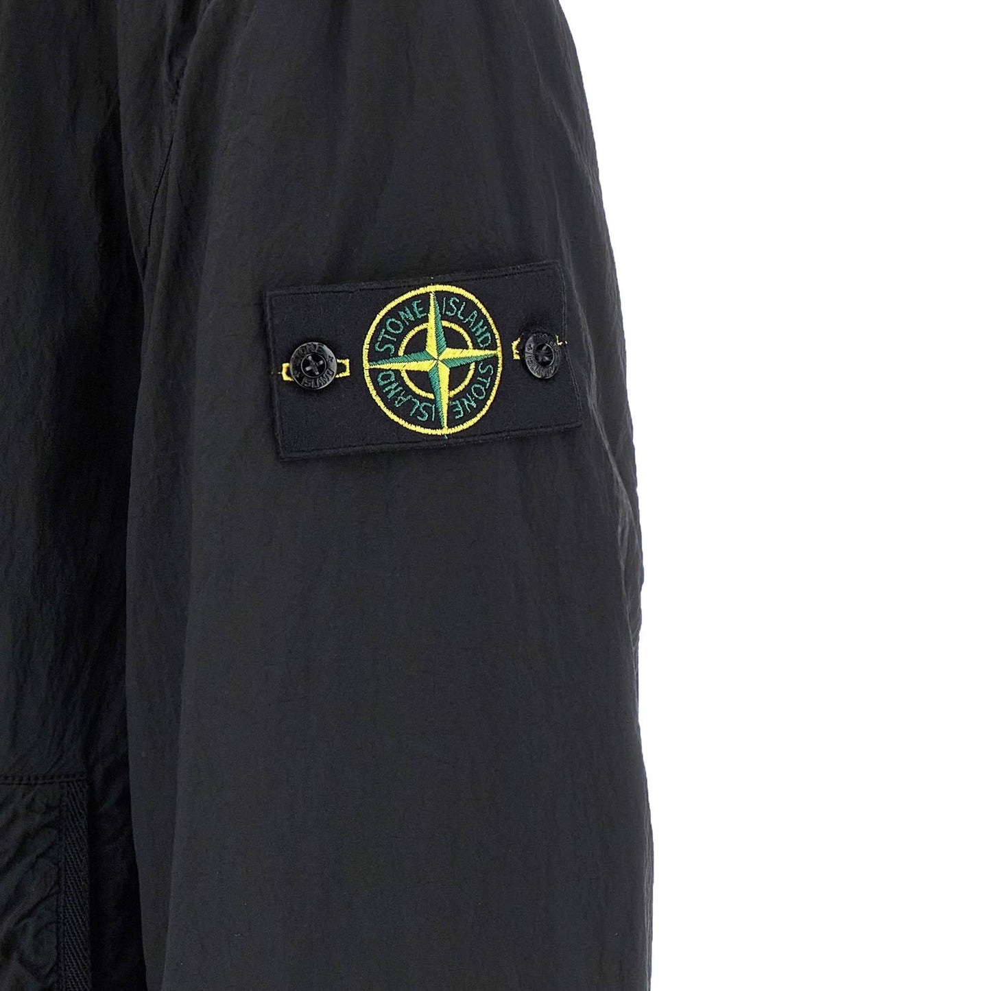 [Stone Island] Nylon Metal Bomber Jacket in Black