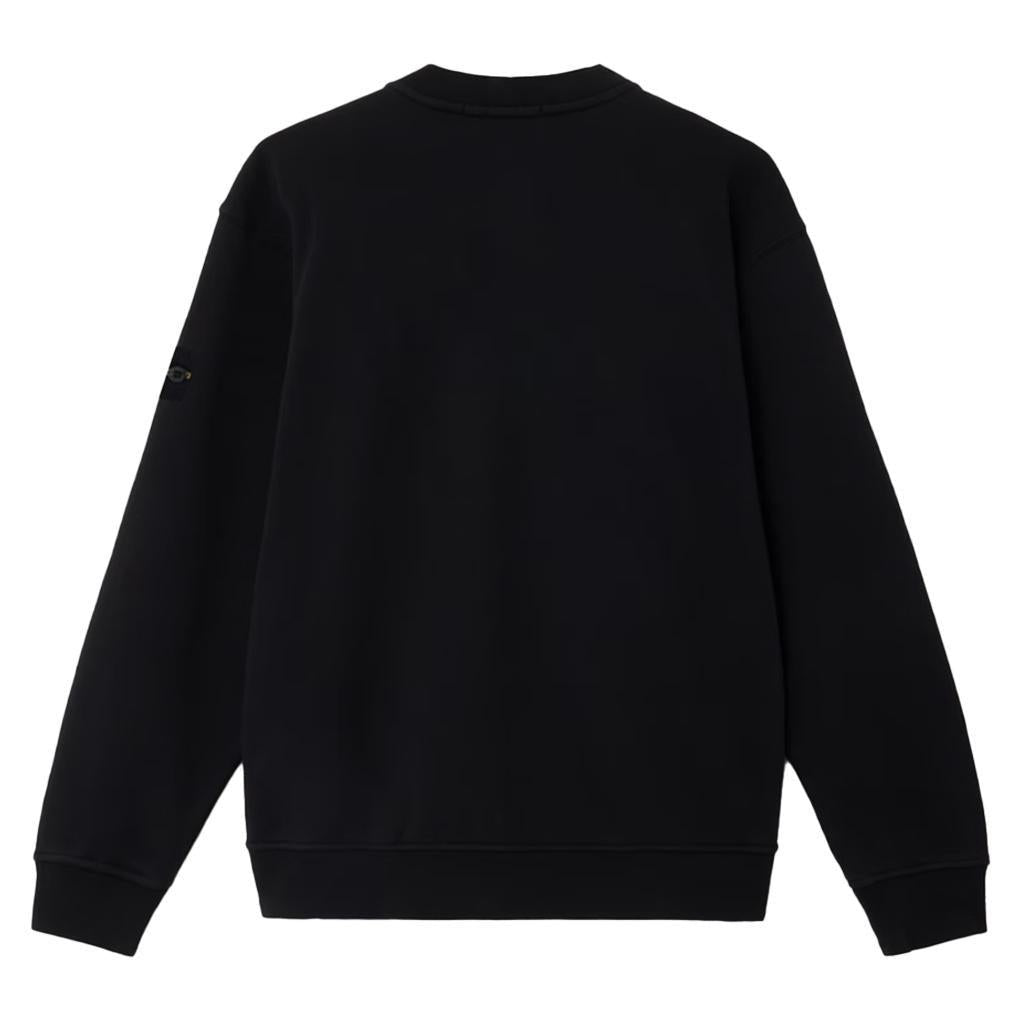 [Stone Island] Organic Cotton Fleece Garment Dyed Sweatshirt