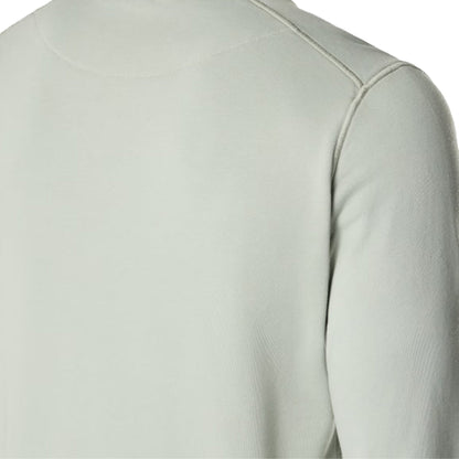 [Stone Island] Organic Cotton Fleece Garment Dyed Sweatshirt