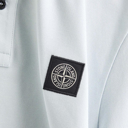 [Stone Island] Organic Cotton Piqué Short Sleeve Polo