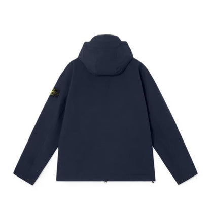 [Stone Island] Soft Shell-R E.Dye with Primaloft Padded Jacket in Navy