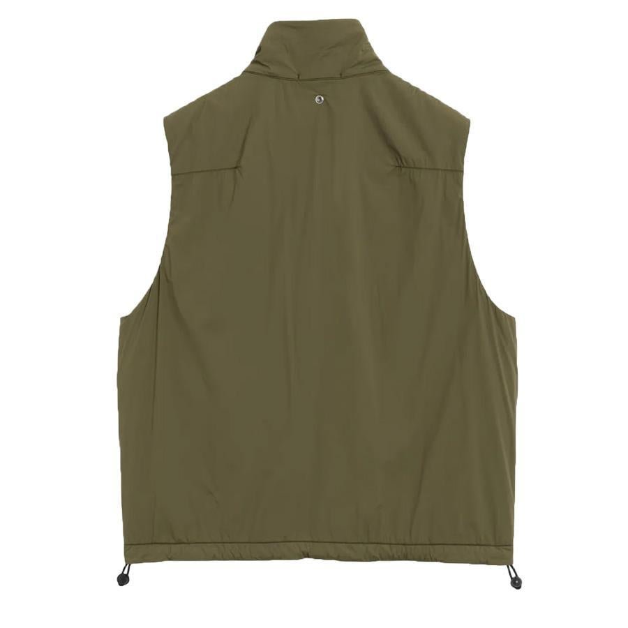 [Stone Island] Stellina Skin Touch Nylon-TC Vest in Olive Green