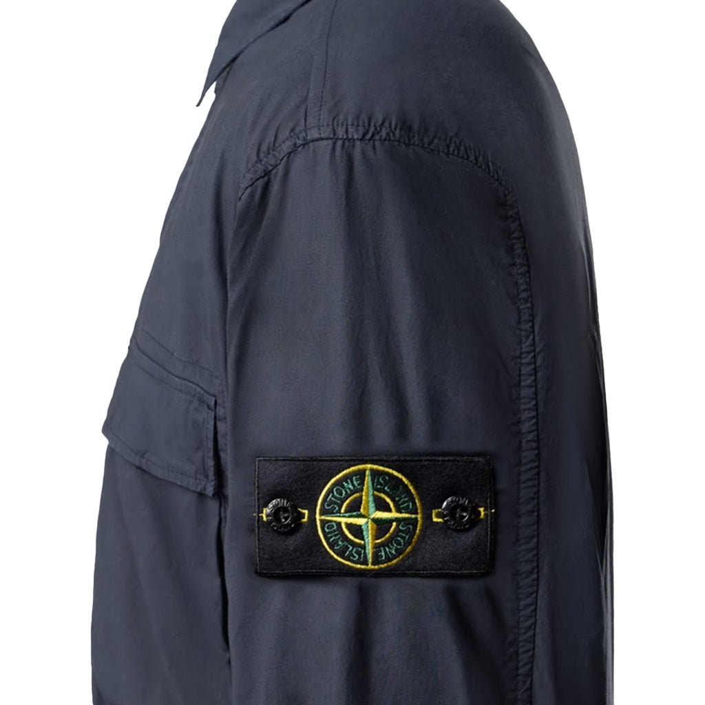 [Stone Island] Stretch Cotton Tela "Paracadute" Overshirt