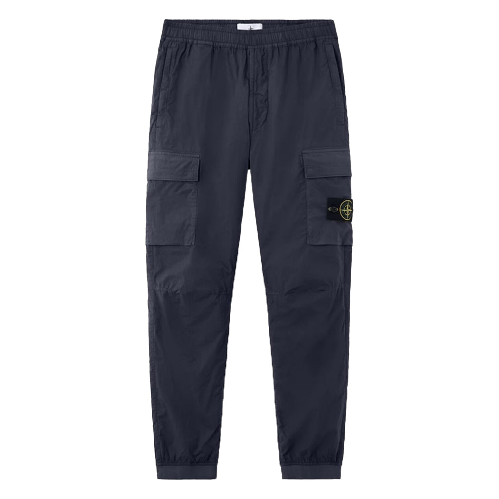 [Stone Island] Stretch Cotton Tela "Paracadute" Tapered Cargos