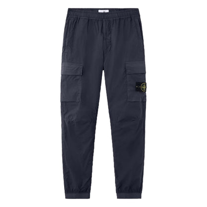 [Stone Island] Stretch Cotton Tela "Paracadute" Tapered Cargos