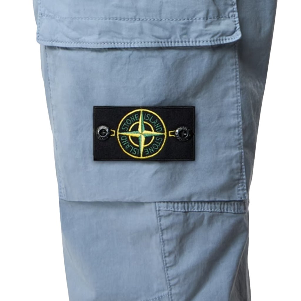 [Stone Island] Stretch Cotton Tela "Paracadute" Tapered Cargos