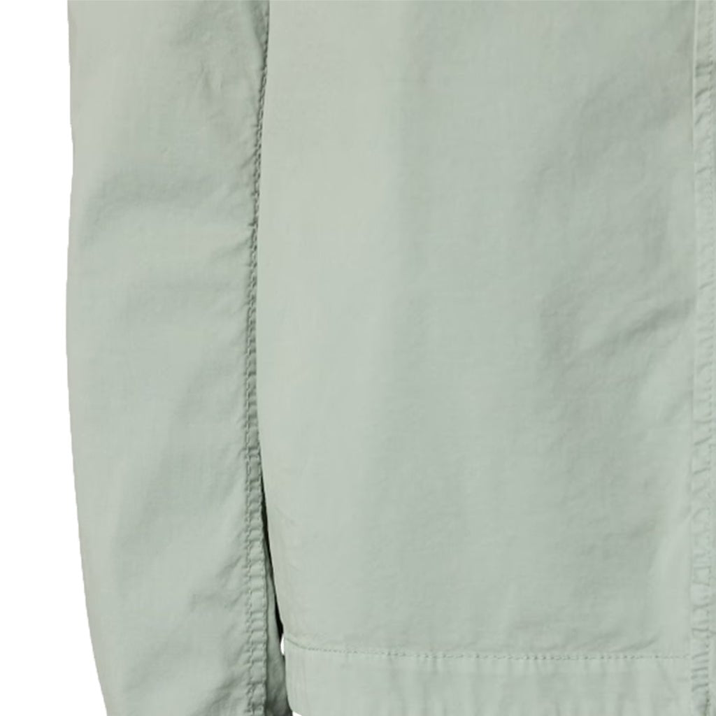 [Stone Island] Stretch Organic Cotton Twill Garment Dyed Shirt