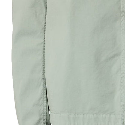 [Stone Island] Stretch Organic Cotton Twill Garment Dyed Shirt