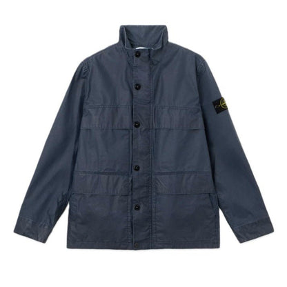 [Stone Island] Waxed Pigment Cotton Tela Field Jacket