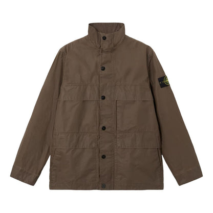 [Stone Island] Waxed Pigment Cotton Tela Field Jacket