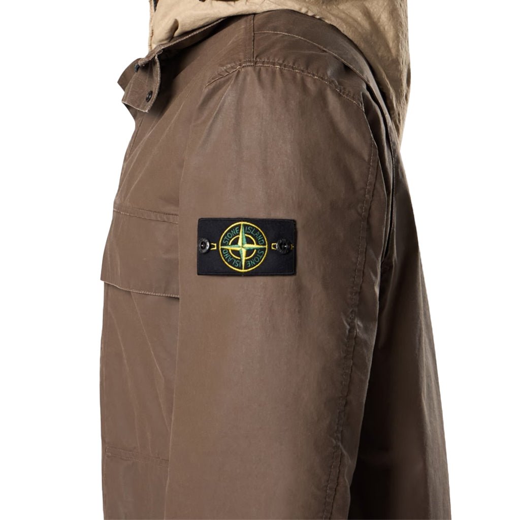[Stone Island] Waxed Pigment Cotton Tela Field Jacket