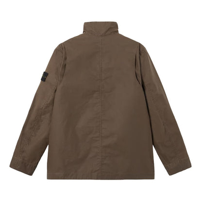 [Stone Island] Waxed Pigment Cotton Tela Field Jacket