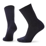 Load image into Gallery viewer, Smartwool - Everyday Cable Crew Socks - Deep Navy Heather
