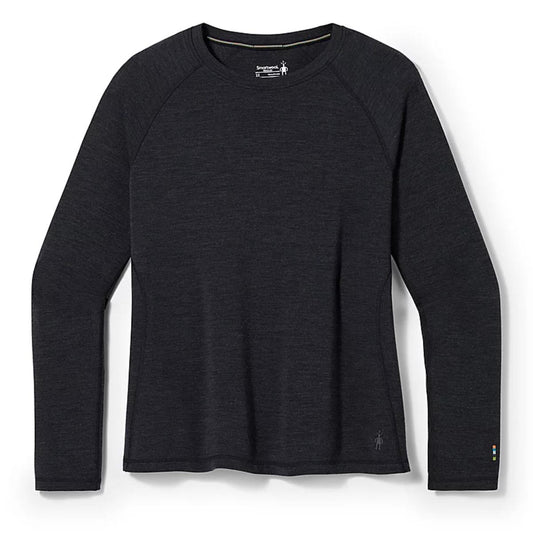 Smartwool - Classic Thermal Merino Base Layer Crew - Women's Plus - Charcoal Heather