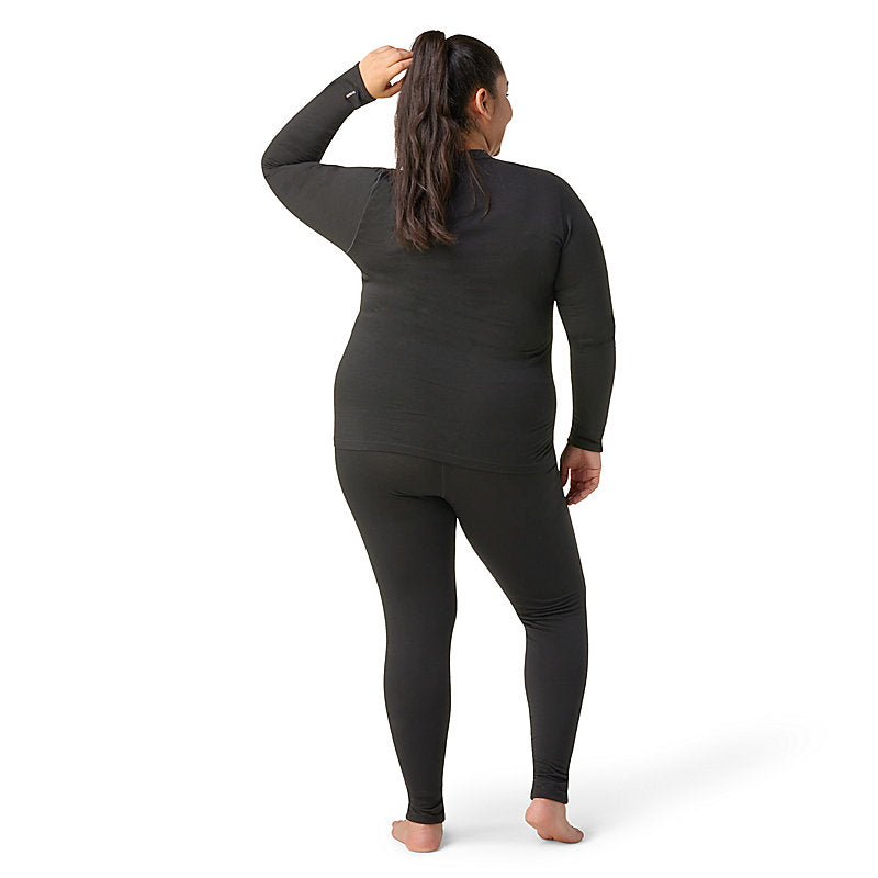 Smartwool - Classic All-Season Merino Base Layer Long Sleeve - Women's Plus - Light Gray Heather