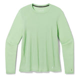 Load image into Gallery viewer, Smartwool - Classic All-Season Merino Base Layer Long Sleeve - Women's Plus - Light Gray Heather