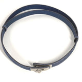 Load image into Gallery viewer, Hermes Belt Jean 18Kelly Denim Blue