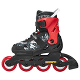 Load image into Gallery viewer, Rollerblade Microblade SL Black Red Kids Skates